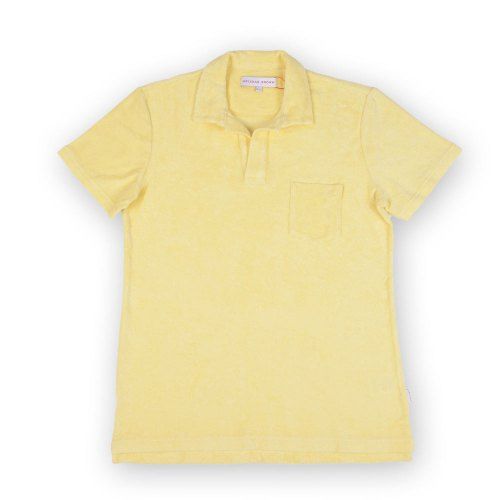 Poloshow polo Orlebar Brown lemon 266988M 1