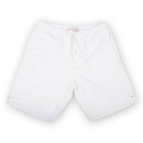 Poloshow short Orlebar Brown Weiß Harton Linen 26904832 1