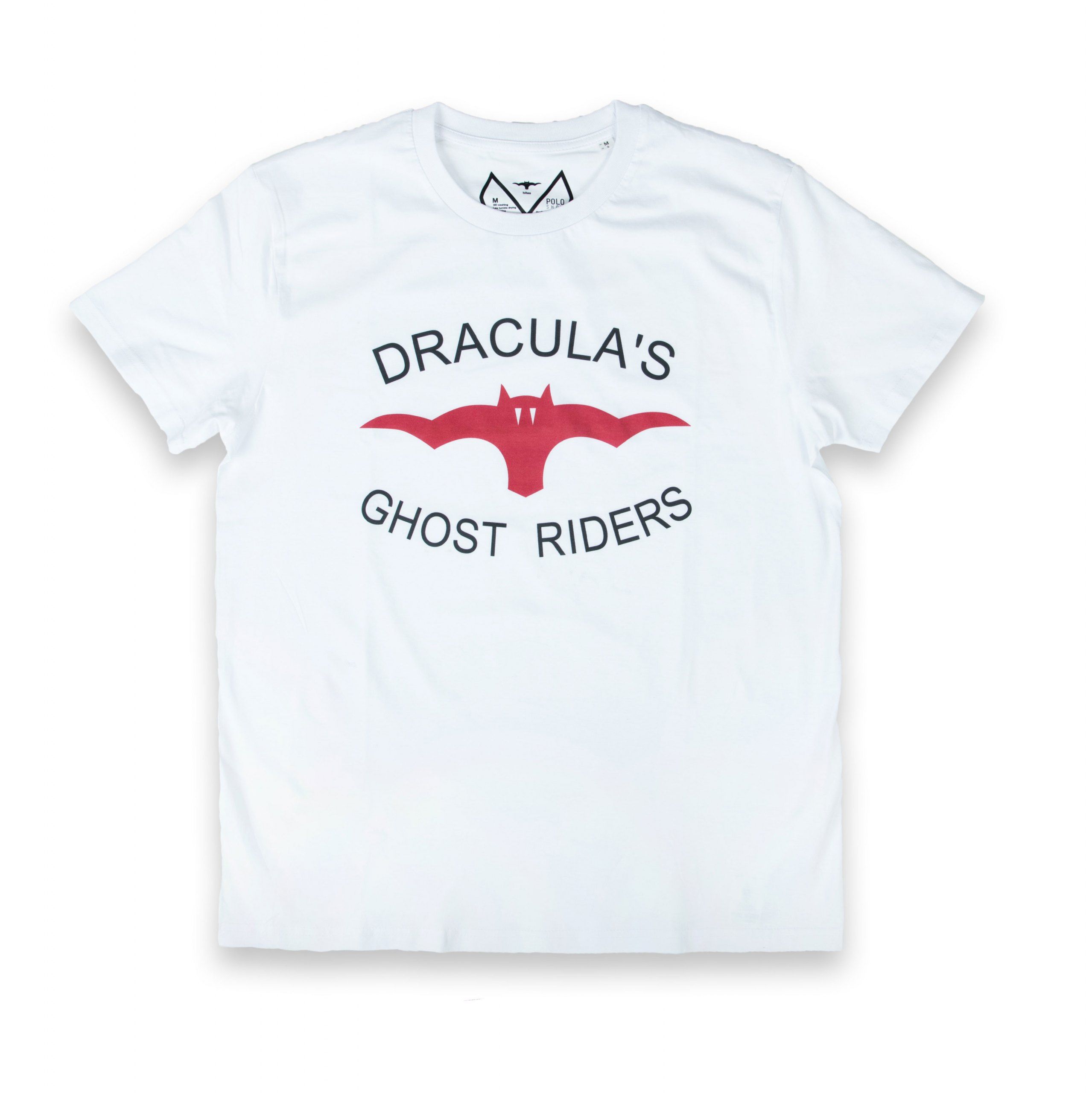 Poloshow Dracula Ghost Riders Weiß 1